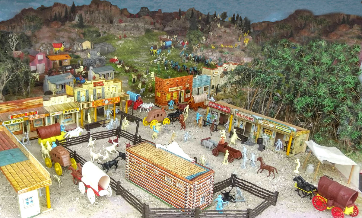 Marx Western Playsets